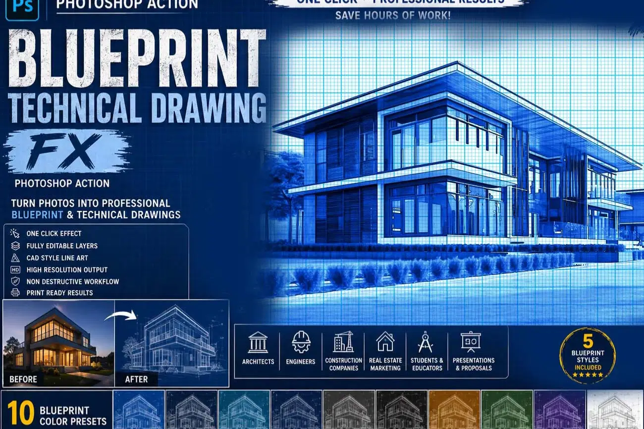 Blueprint Technical Drawing FX Photoshop Action (1).jpg