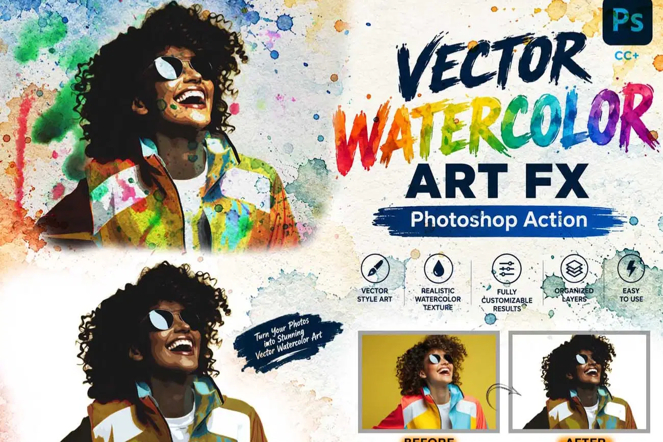 VECTOR WATERCOLOR ART FX Photoshop Action (1).jpg