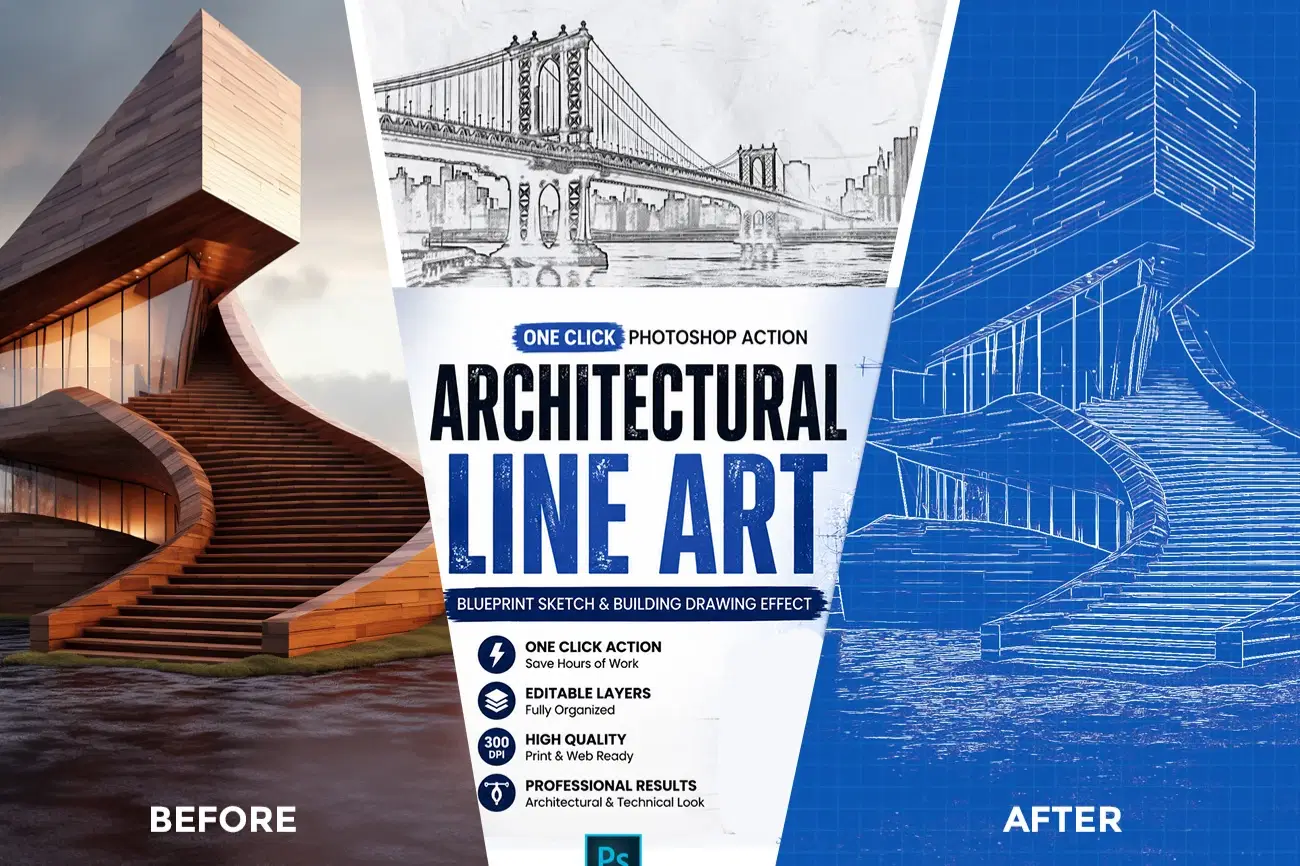 Architectural Line Art Photoshop Action (2).jpg
