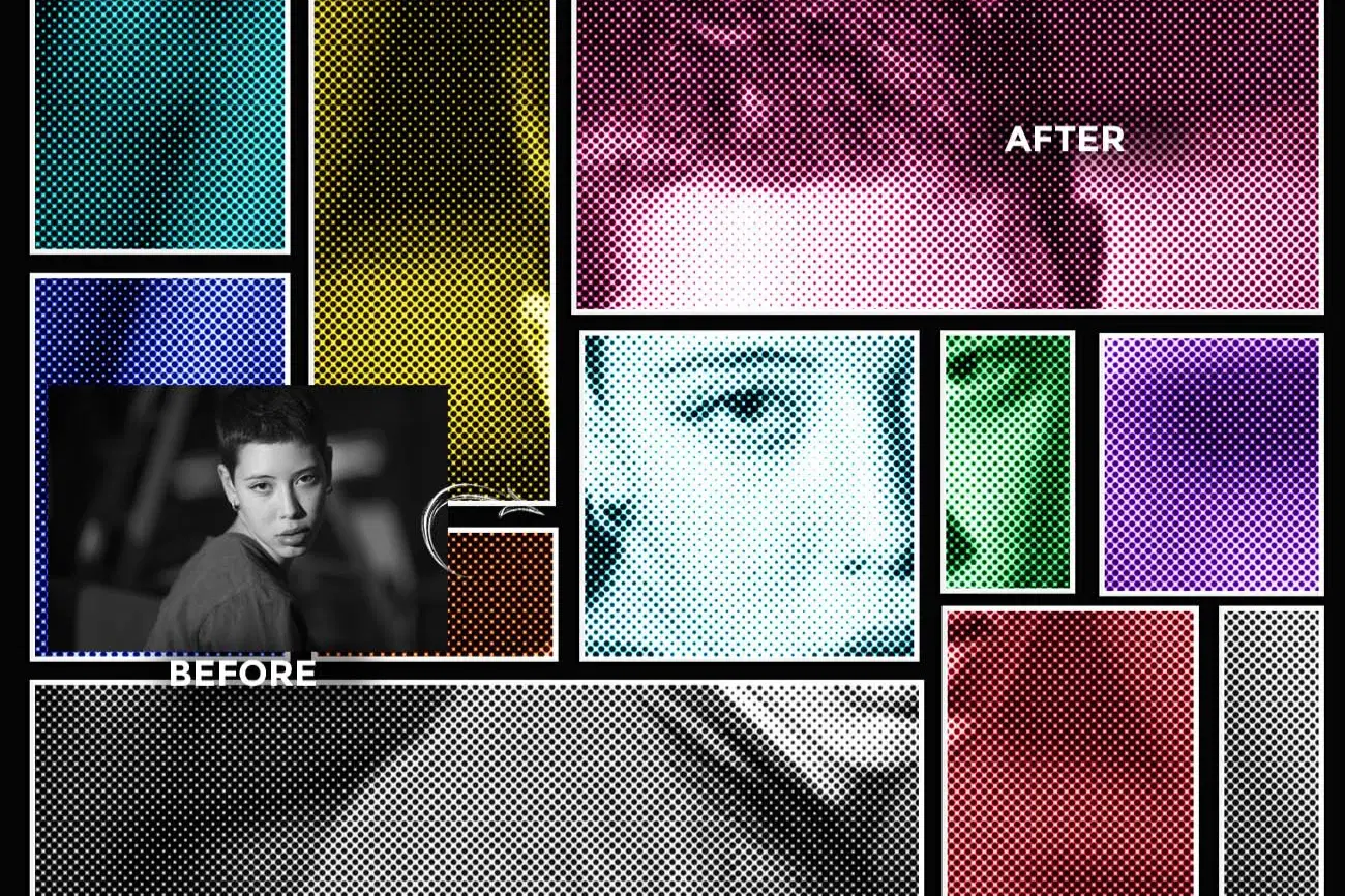 Halftone Collage Reactor FX Photoshop Action (2).jpg