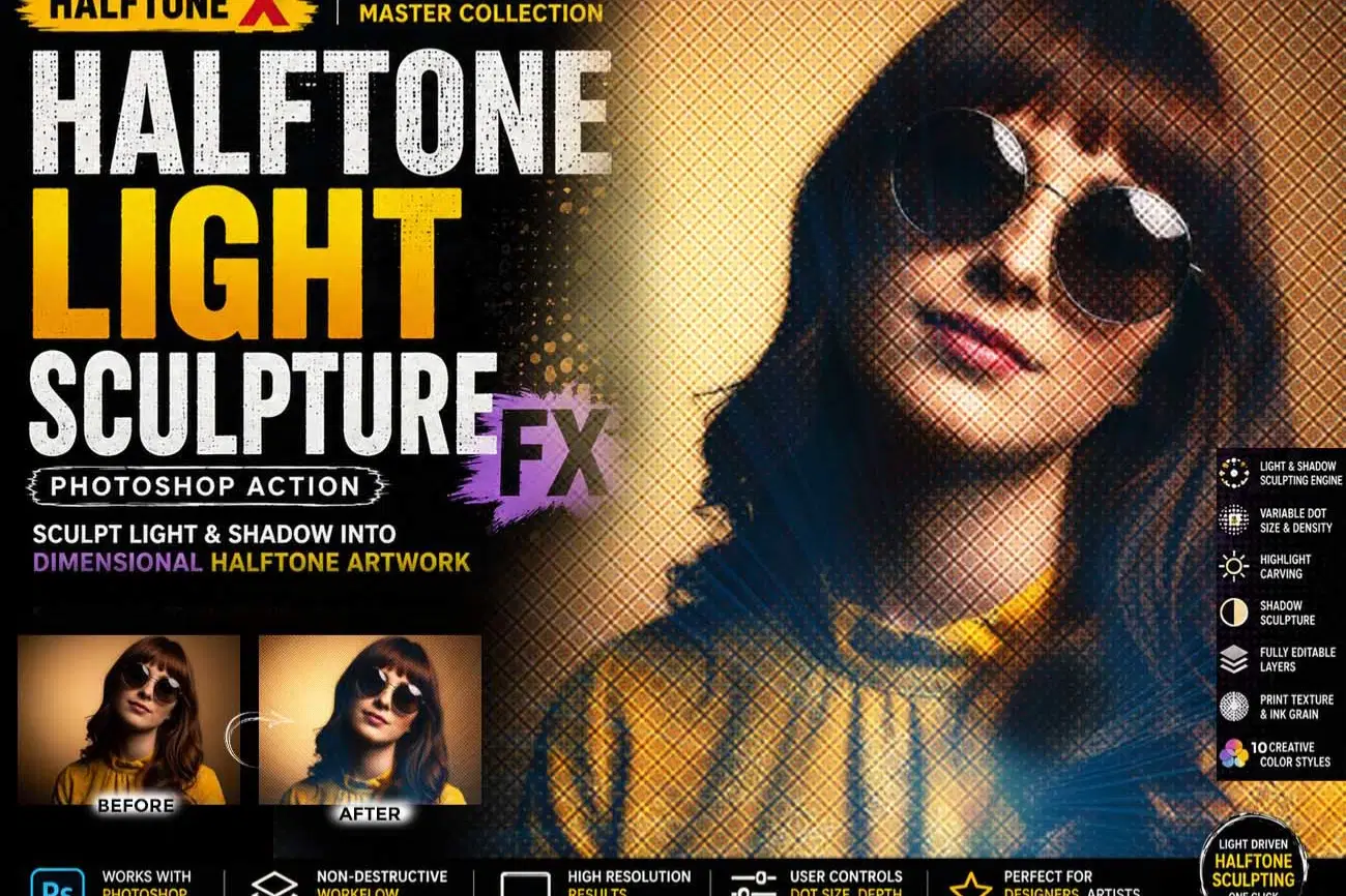 Halftone Light Sculpture FX Photoshop Action (1).jpg