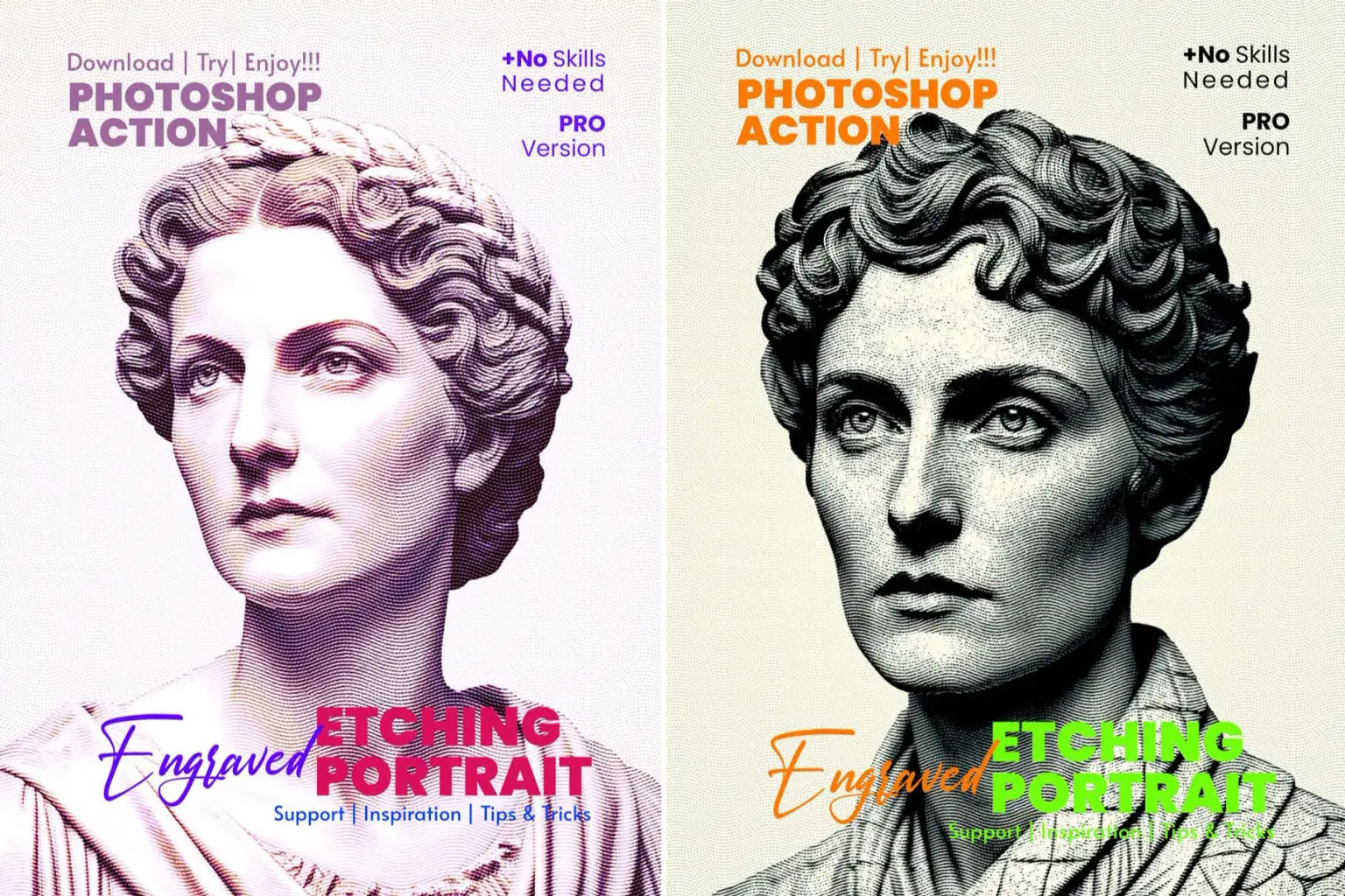 Engraved Etching Portrait Photoshop Action.jpg